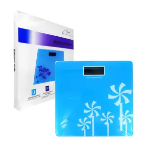 Báscula personal con forma cuadrada, variedad de colores / bathroom s…