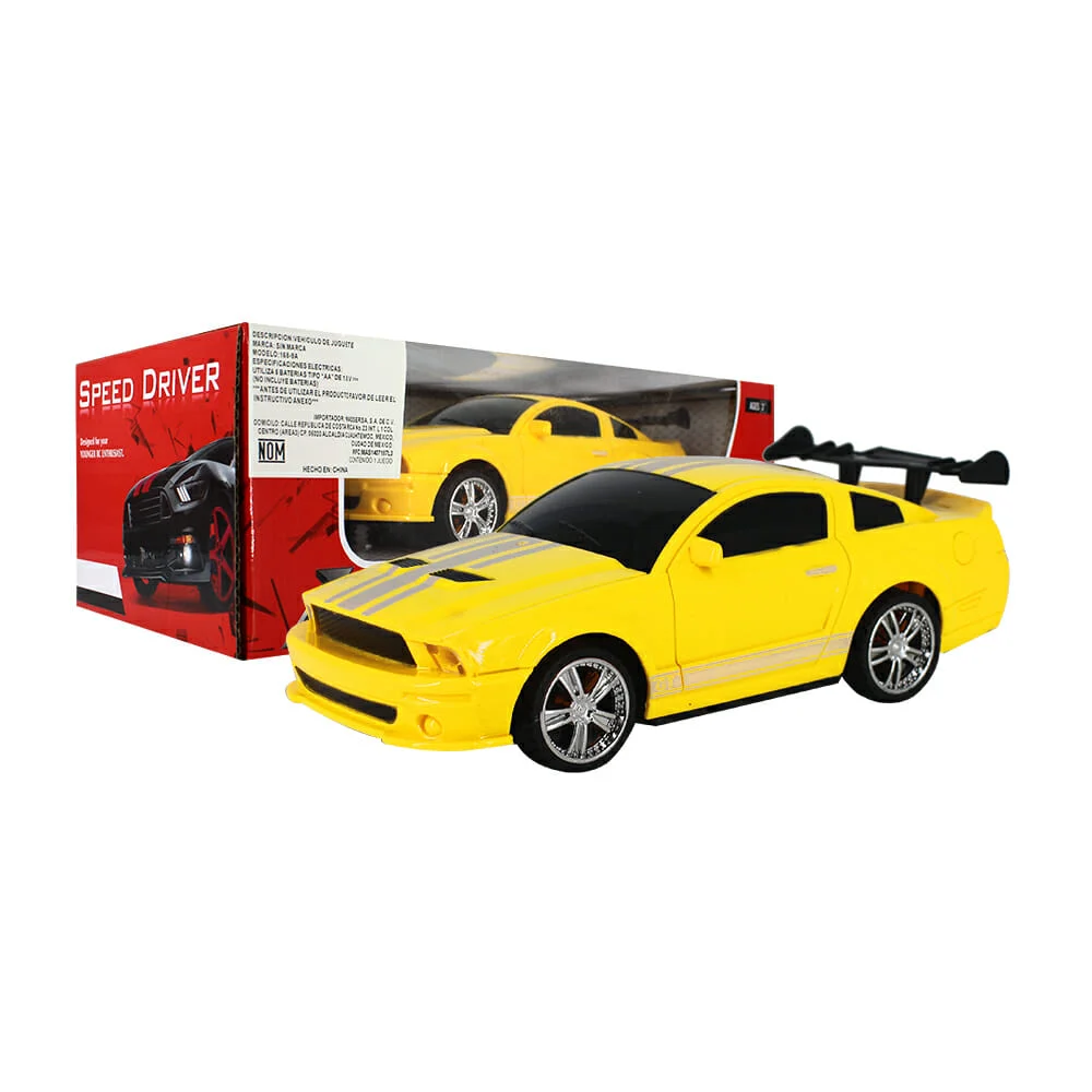 Carro tipo deportivo a control remoto, variedad de colores / speed driver / 168-9a