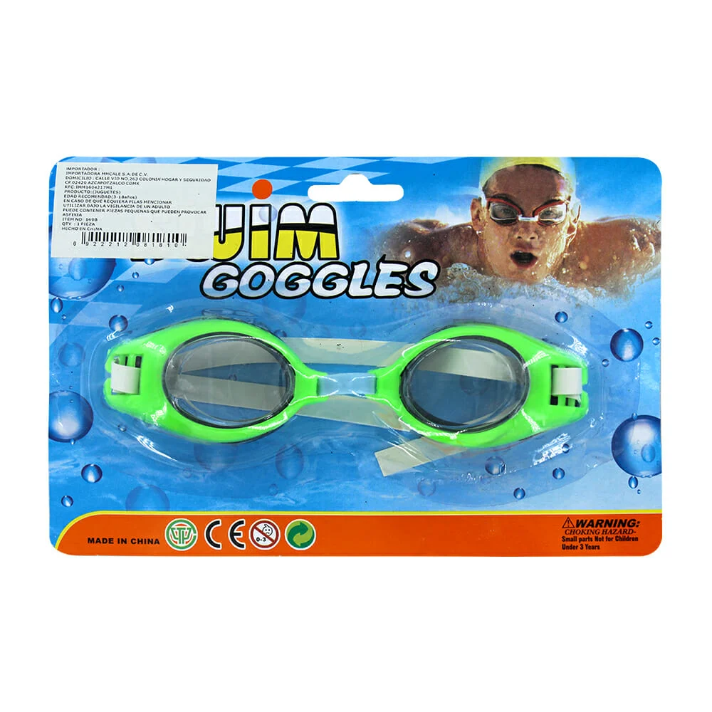 Goggles máscara chica de ojos para nadar, variedad de colores / 169b