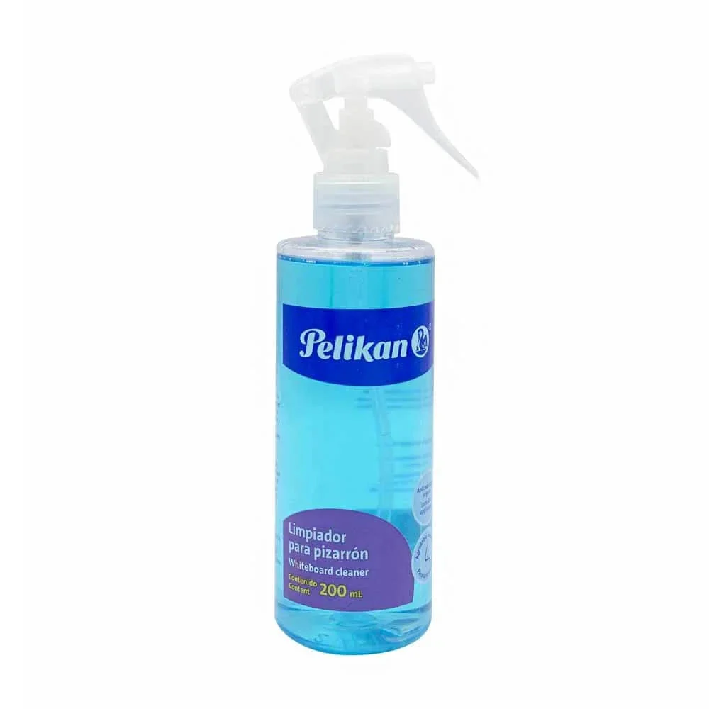 Botella en spray de limpiador pelikan para pizarrón, 200ml / 01700100
