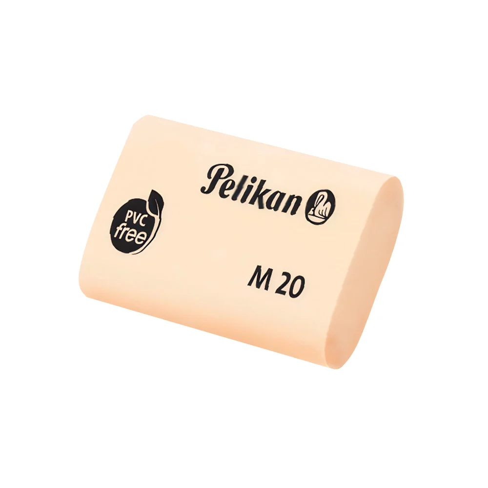 1pz goma borrador pelikan m20, pequeño, rectangular / m 20 / 06150200