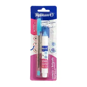 Blíster con pluma-boligrafo + corrector en lápiz pelikan, variedad / …