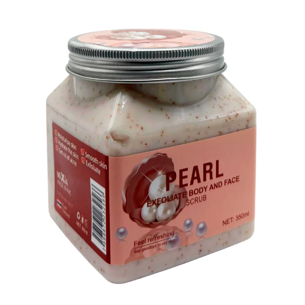 Crema exfoliante facial y corporal con e...