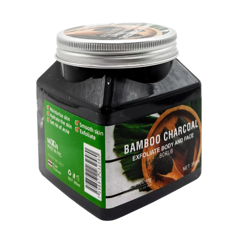 Crema exfoliante facial y corporal con e...