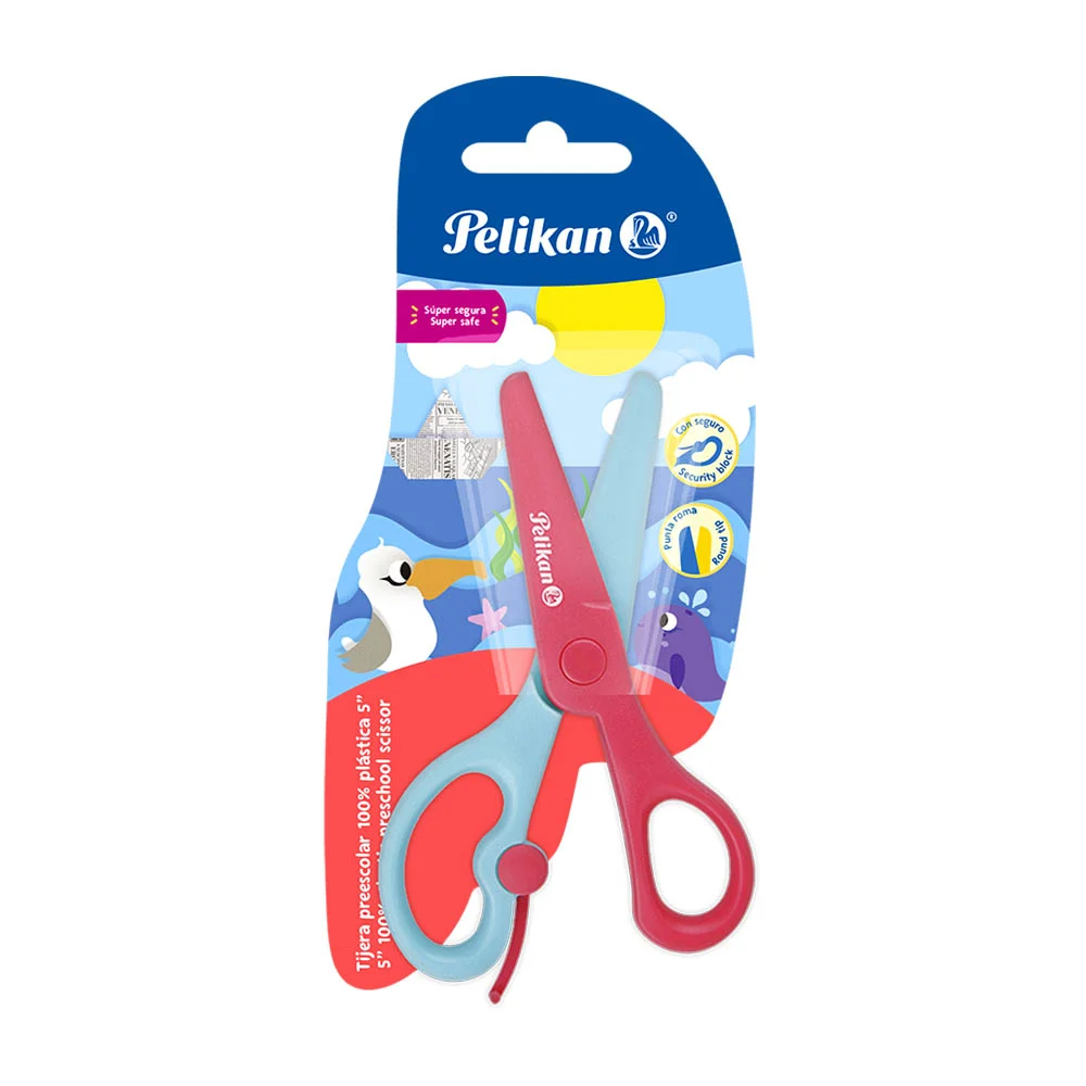 Tijeras de preescolar pelikan para segur...
