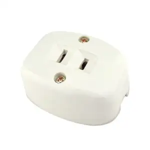1pza Contacto ovalado sencillo sanelec de plástico / 2462