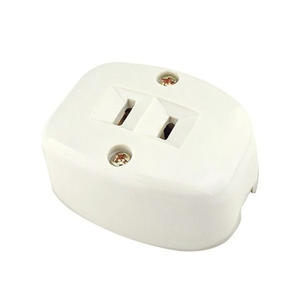 1pza Contacto ovalado sencillo sanelec de plástico / 2462