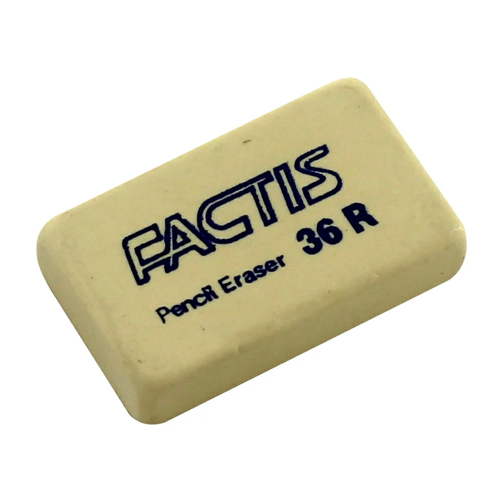 1pza Borrador pequeño de goma 36r / factis
