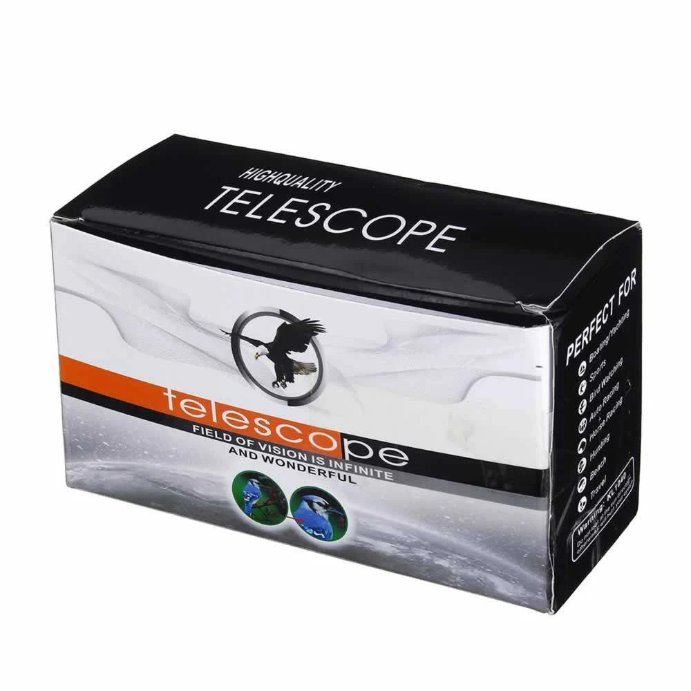 Telescopio grande monocular hd de alta definición con visión nocturna kl1040 / 291-40x60