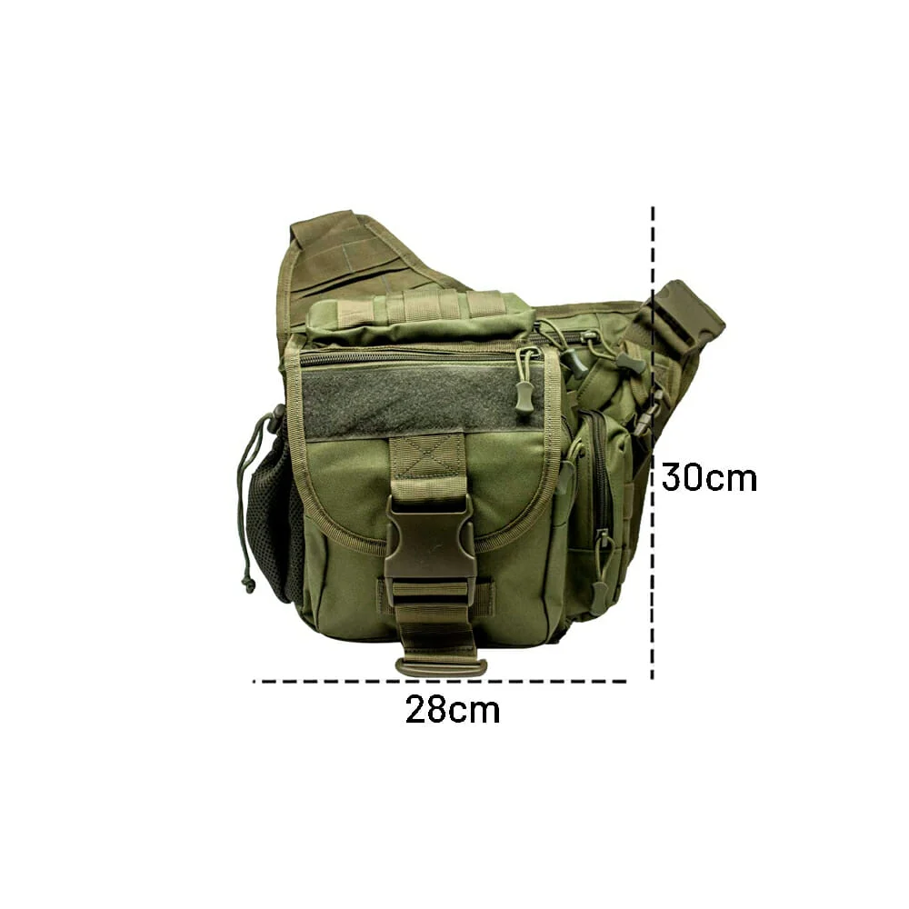 Mochila pechera táctica de 7 compartimi...