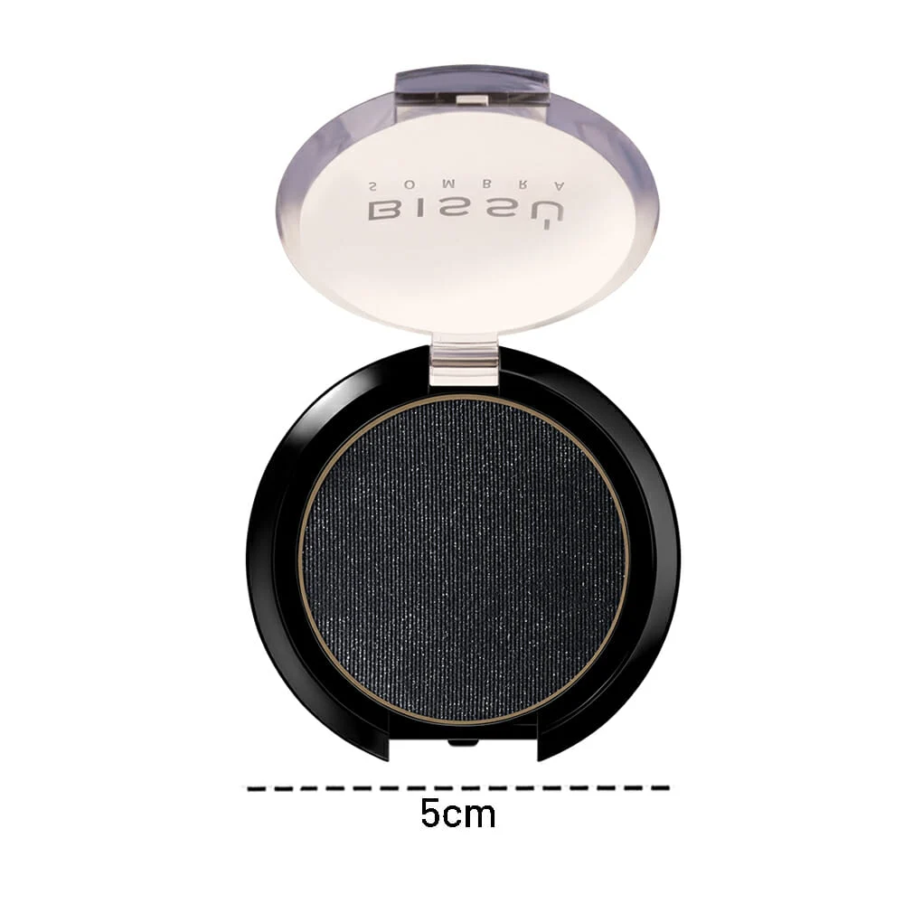 1pza Sombra individual compacta bissú en tono 32-diamante negro para ojos