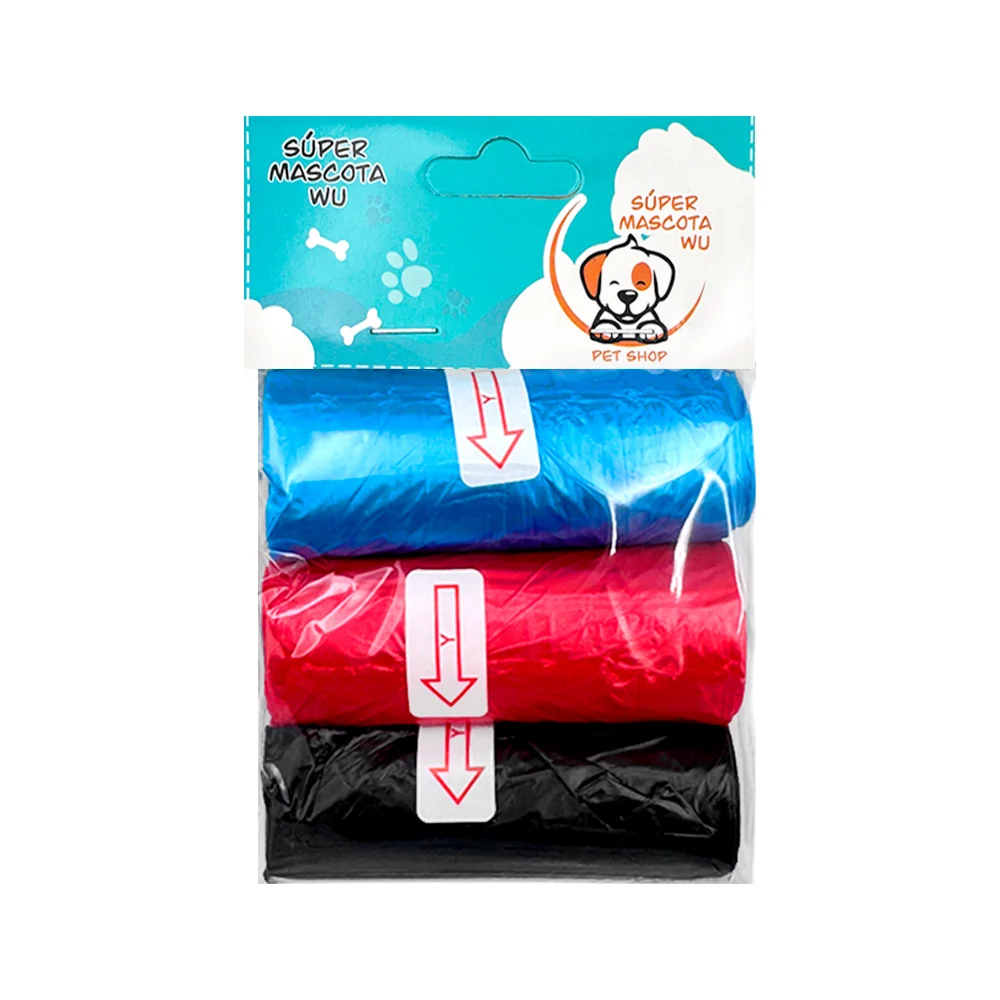 Paquete con 3 rollos de bolsas para hece...