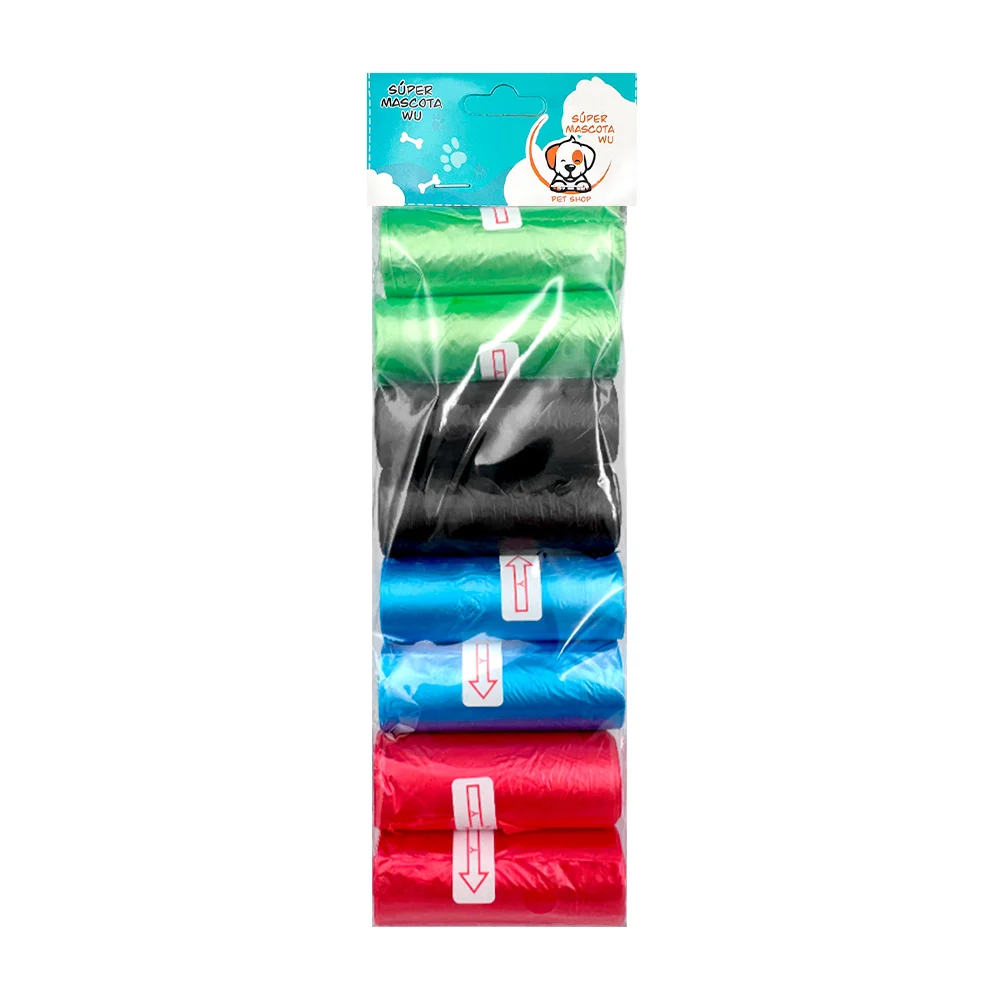 Paquete con 8 rollos de bolsas para hece...