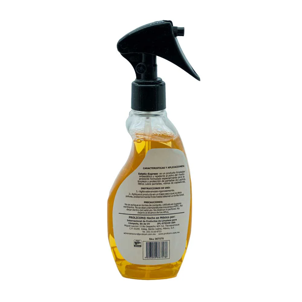 Limpiador de pantallas estatic express prolicom 250 ml