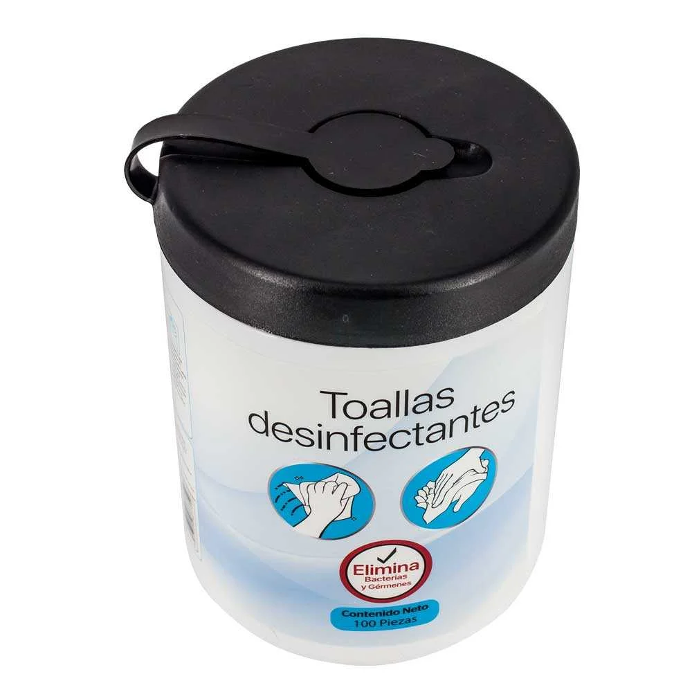 Toallas desinfectantes 100 piezas