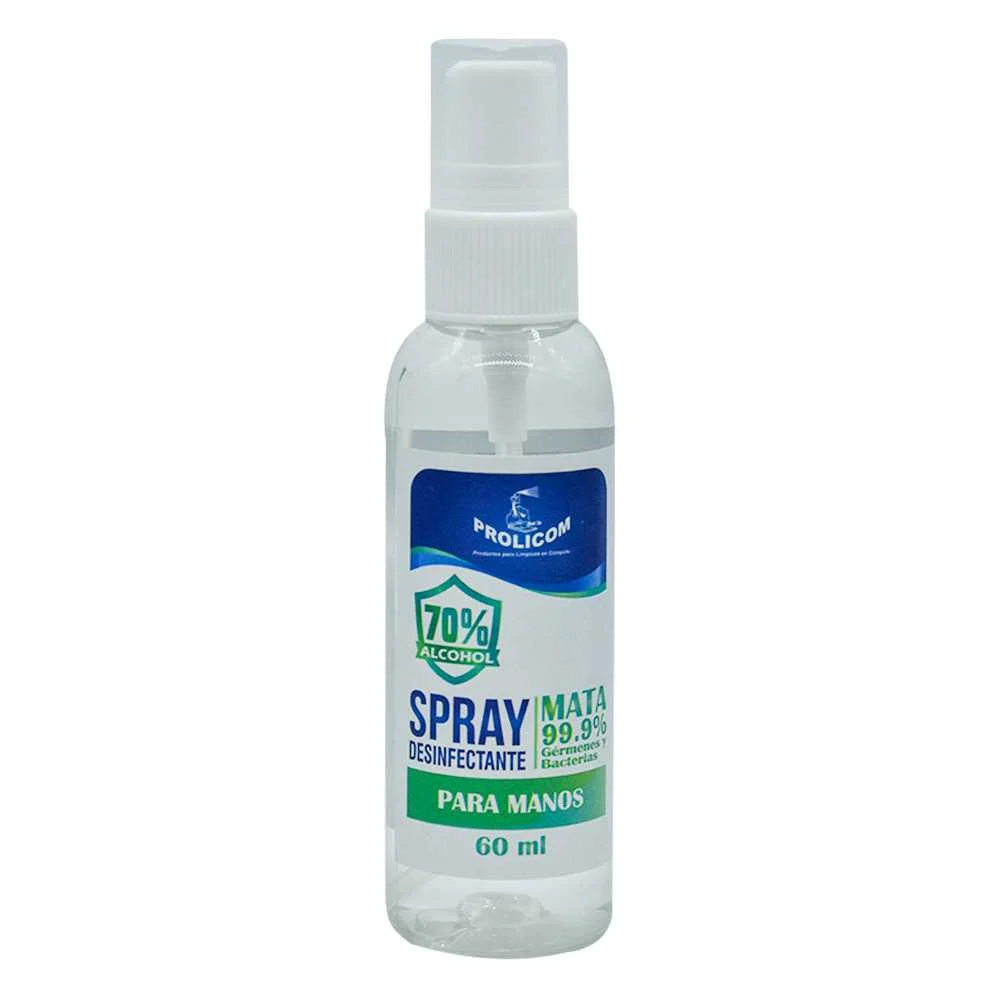 Spray desinfectante prolicom para manos 60ml
