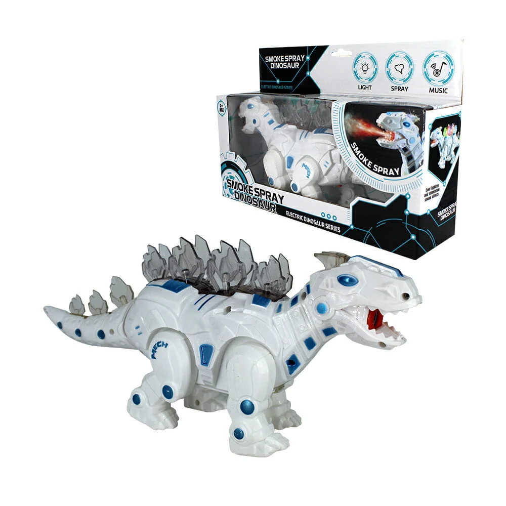 Dinosaurio smoke spray con sonido y luz led 3868