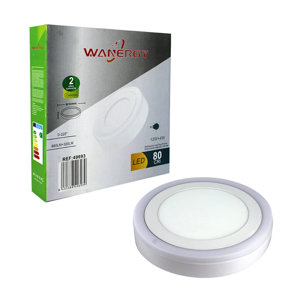 Lámpara de techo wanergy tipo plafón p...