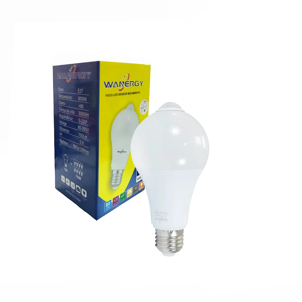 Foco led wanergy con sensor de movimient...