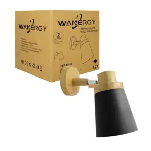 Lámpara led de pared arbotante wanergy e27