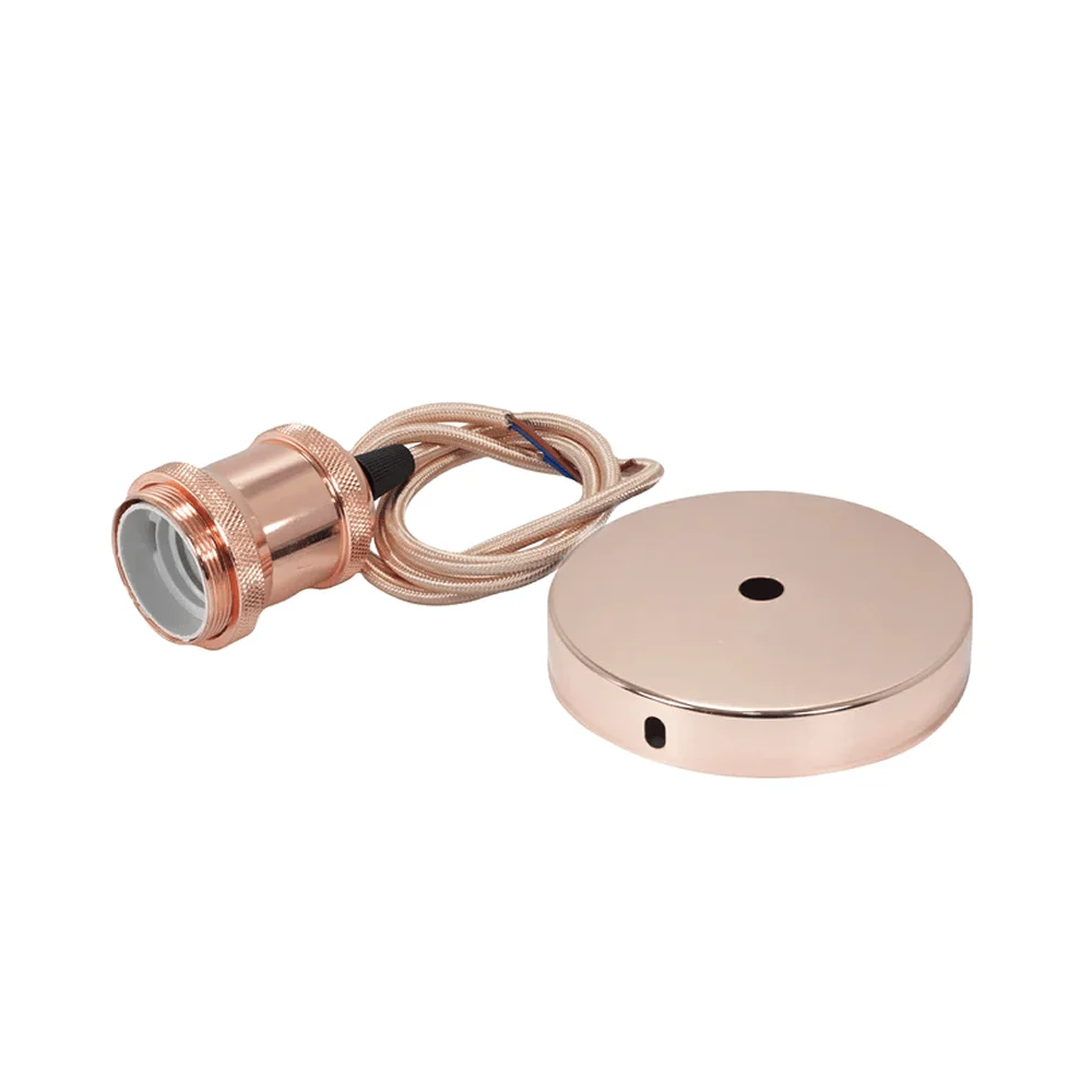 Socket colgante vintage e27 con cable te...