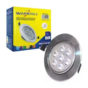 Lámpara tipo plafón led 7w, wanergy / 41159