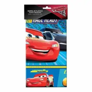 Mantel de plástico granmark con diseño de personajes cars / 440-678