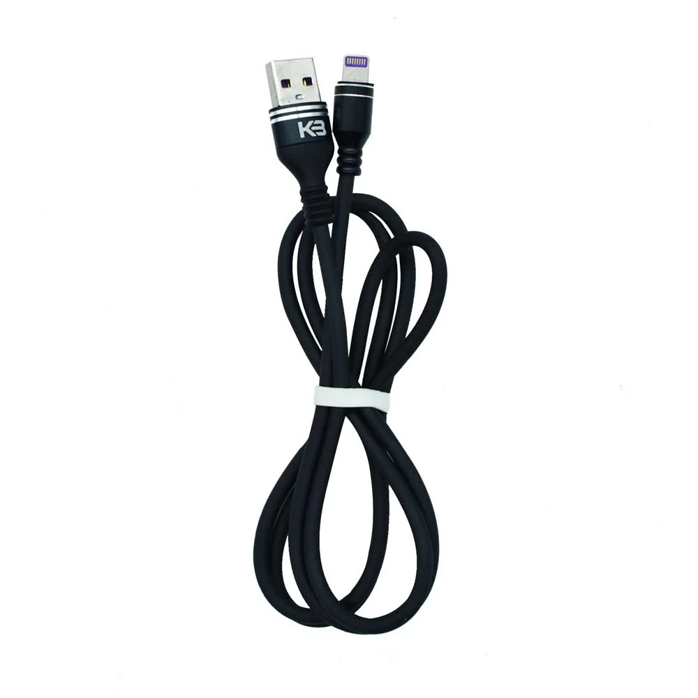 Cable usb kingboard con entrada iphone lightning para transferencia de datos y carga / kb-i11