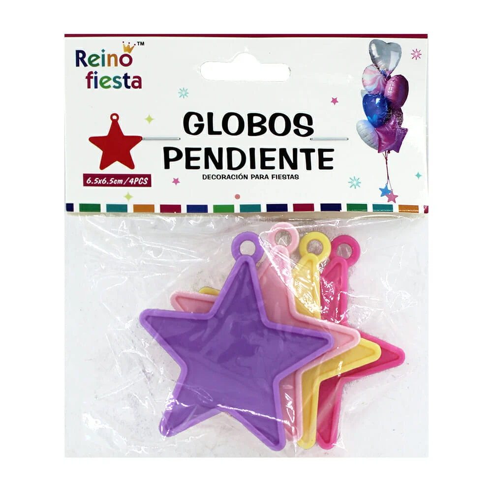 Paquete con 4 contrapesos reino fiesta d...