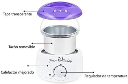 calentador de cera