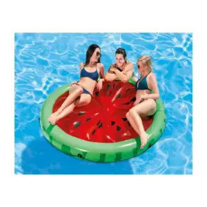 Isla flotante redonda intex con forma y diseño de sandía 183x23cm / #…