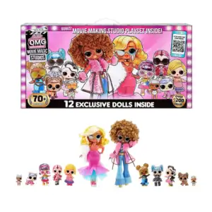 Set 12 muñecas lol surprise omg 3d / movie magic studios + 70 sorpres…