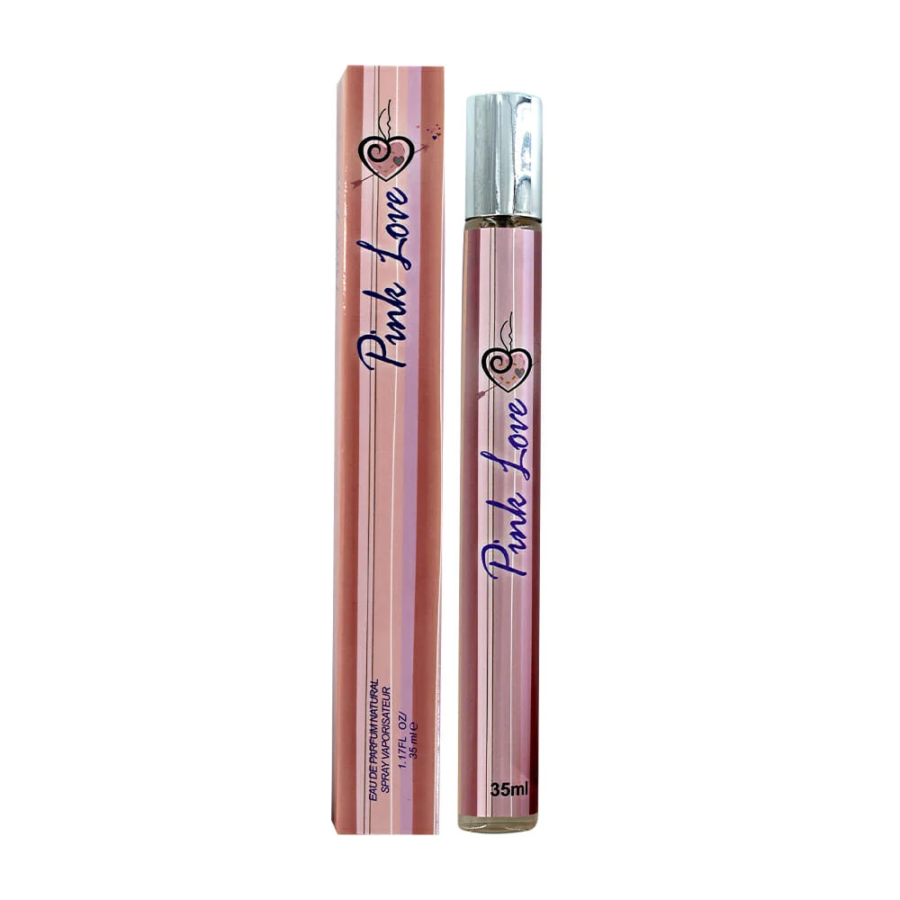 Perfume de bolsillo para dama 35ml / pink love / 3872