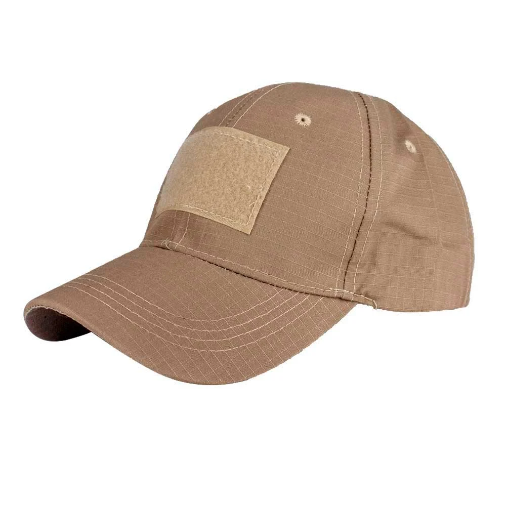Gorra cachucha táctica con 3 velcros, v...