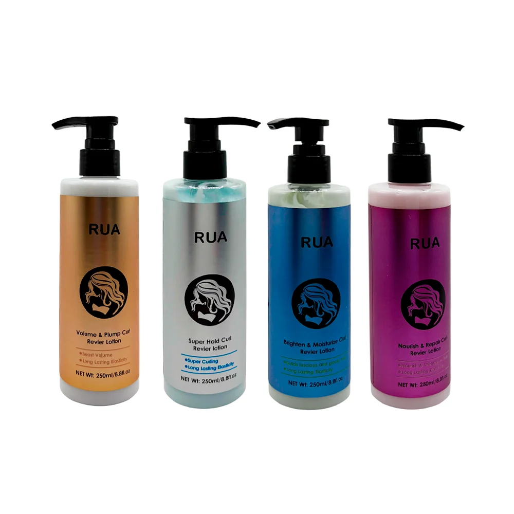 1pza Crema aplicable para el cuidado y estilizado del cabello, rizos y con loción, variedad de modelos / 250ml / rua