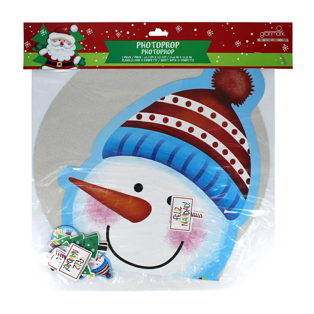 1pza Adorno / photoprop con diseño navideño, variedad de diseños / 6087-2 / 6087-3
