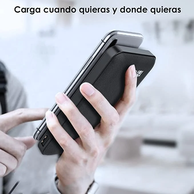 power bank 10000mah color negro