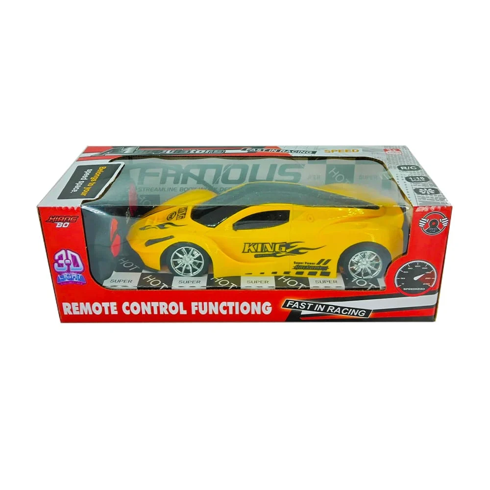 Carro tipo super deportivo a control rem...