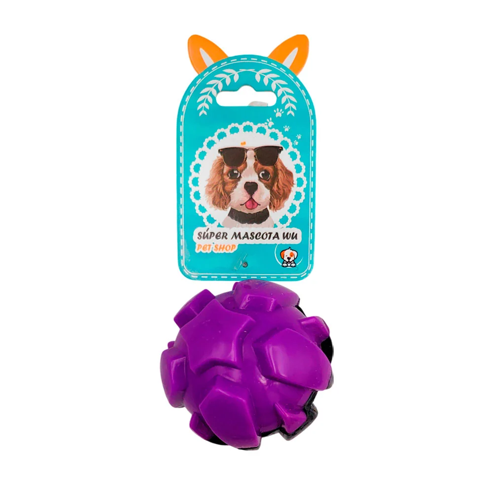 Pelota chillona pequeña con relieves de...