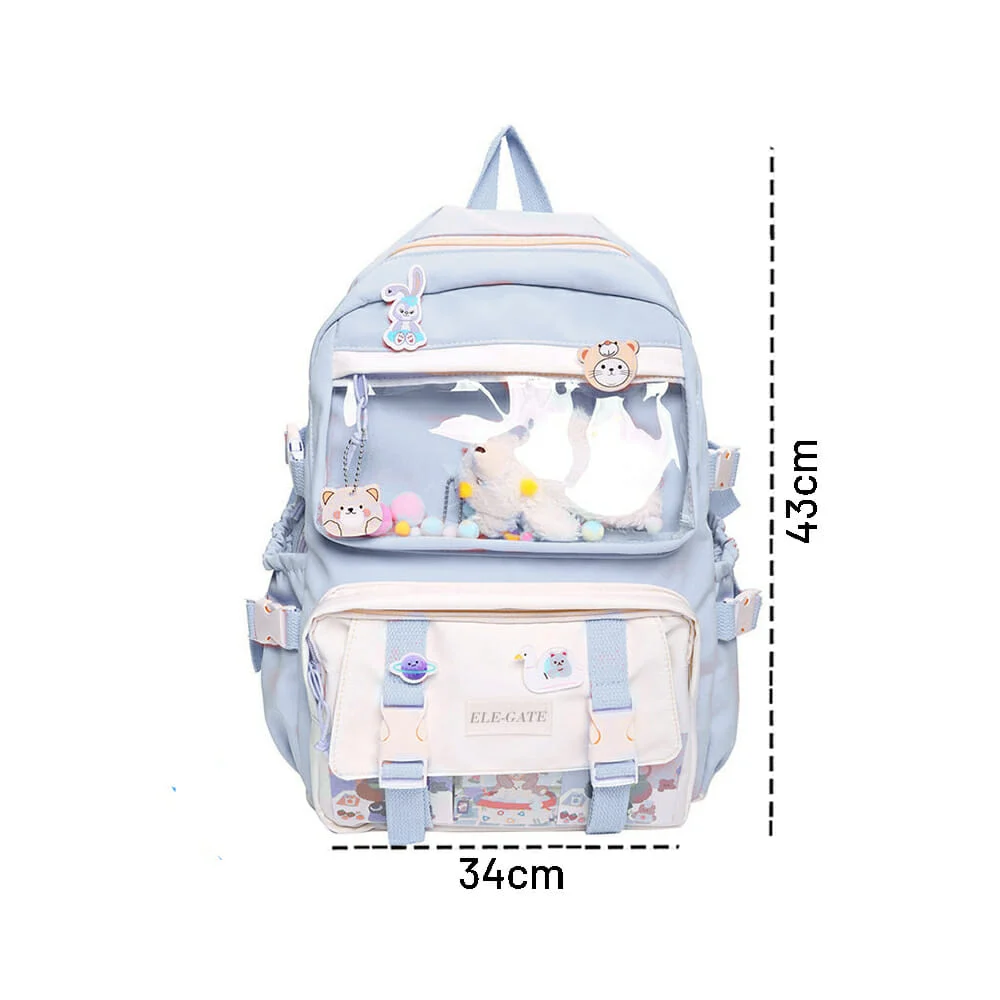 Mochila grande de varios compartimientos...