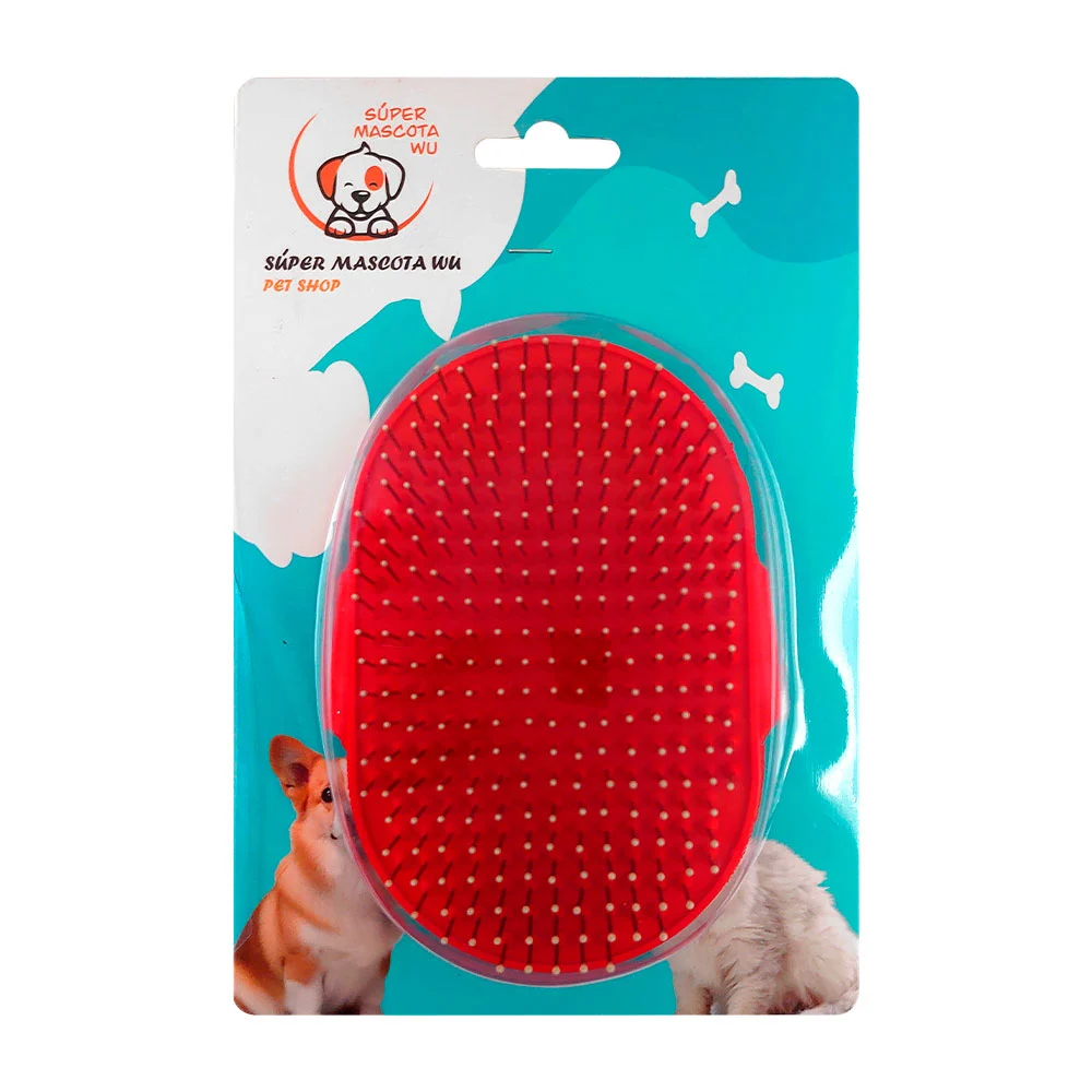 Cepillo pet brush con cerdas rígidas, a...