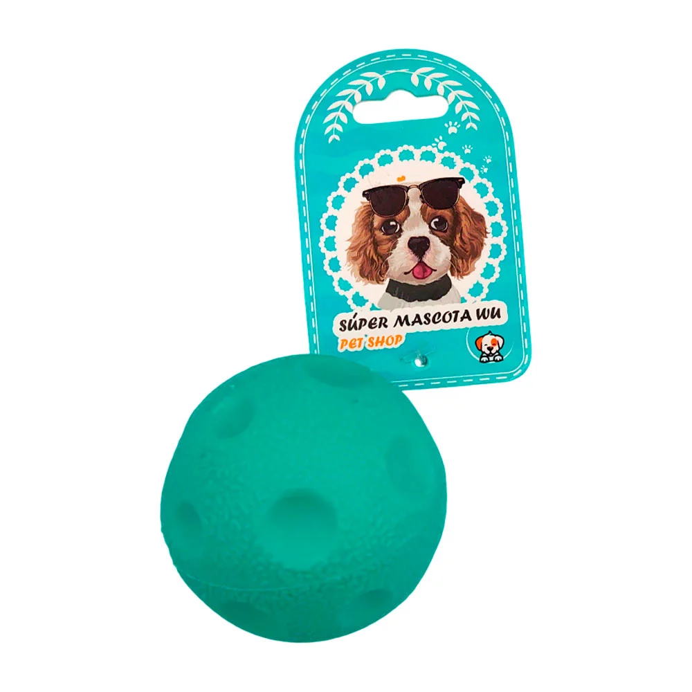 Pelota pequeña chillona con textura, va...