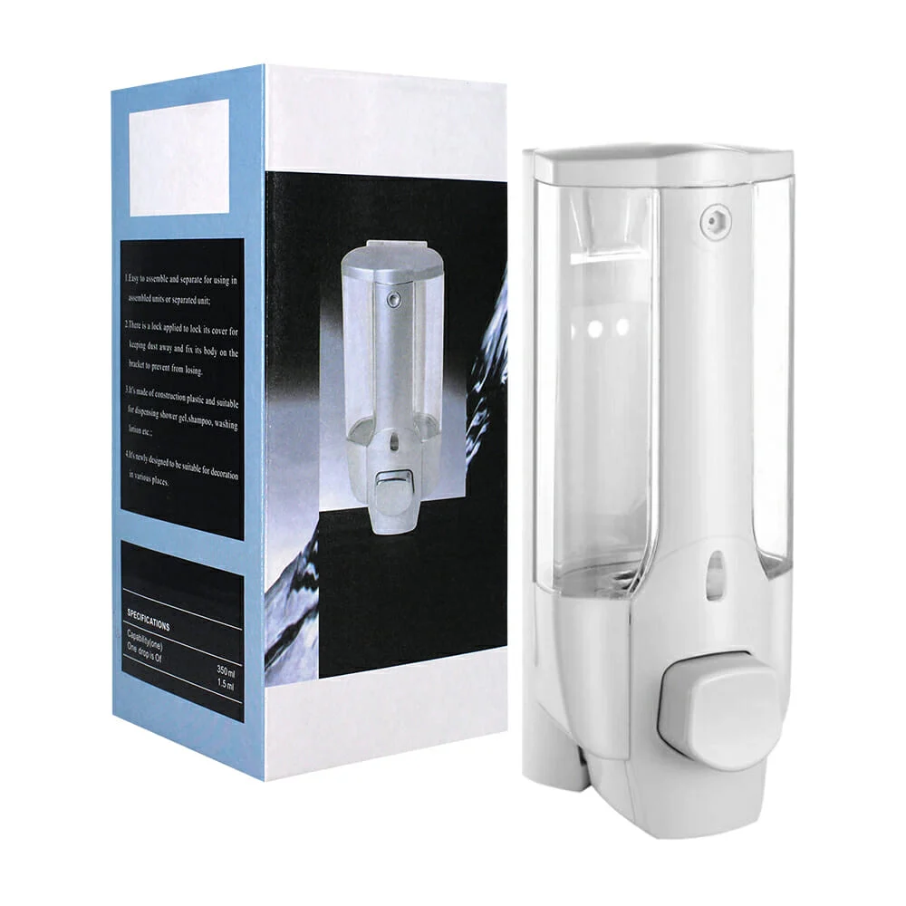 Dispensador de jabon liquido para manos 350ml / 80488