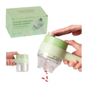 Triturador rallador eléctrico cooking hammer 2 en 1 para verduras / q…
