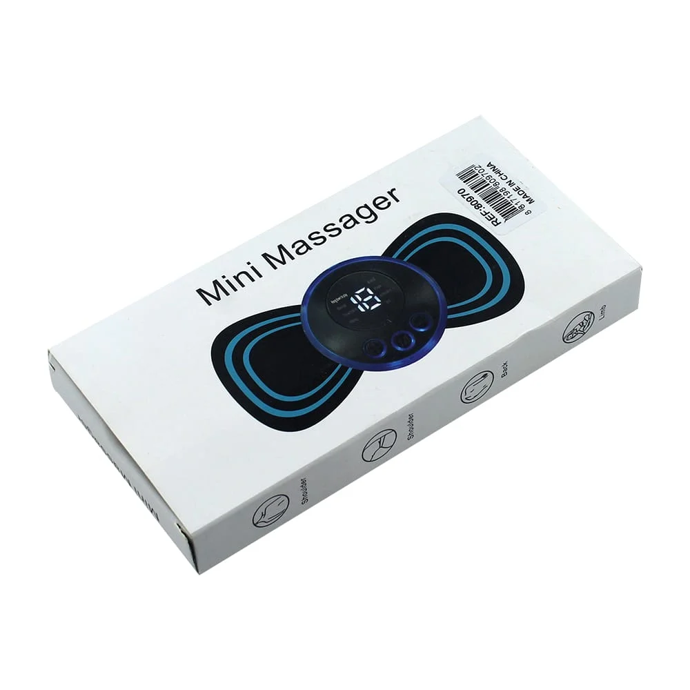 Mini masajeador estimulante tipo parche con 8 modos intercambiables / mini massager / bh-515 / MR-807