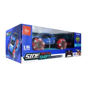 Carro stunt tipo deportivo con luz a control remoto o pulsera inducti…