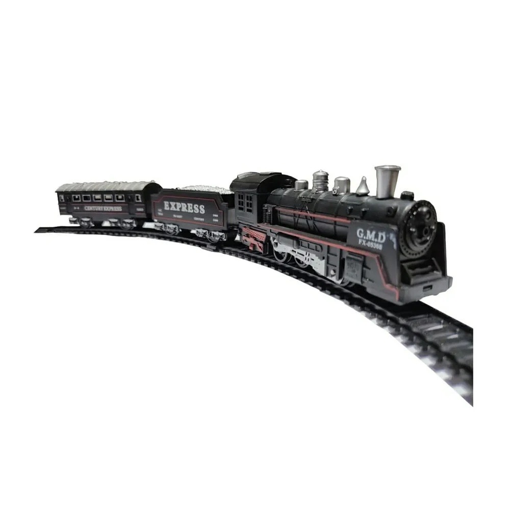 Pista armable de juguete con tren eléctrico / train / 8235-1