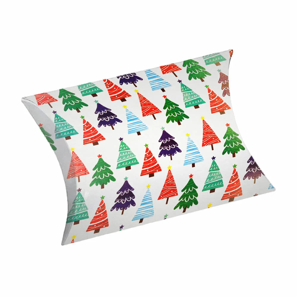 1pza Caja almohadilla granmark con diseño temático navideño para regalo, variedad de diseños / 858-navi/6 / 858-5