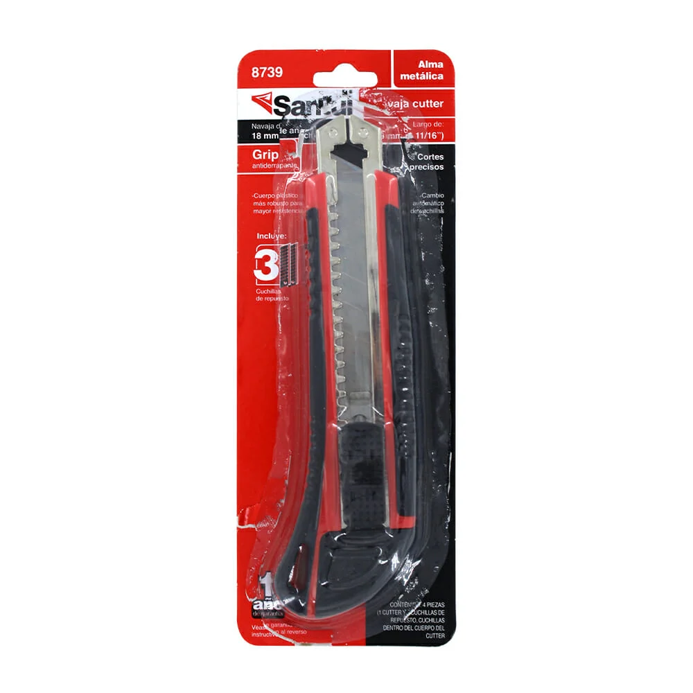 Cutter grande santul con 3 navajas repue...