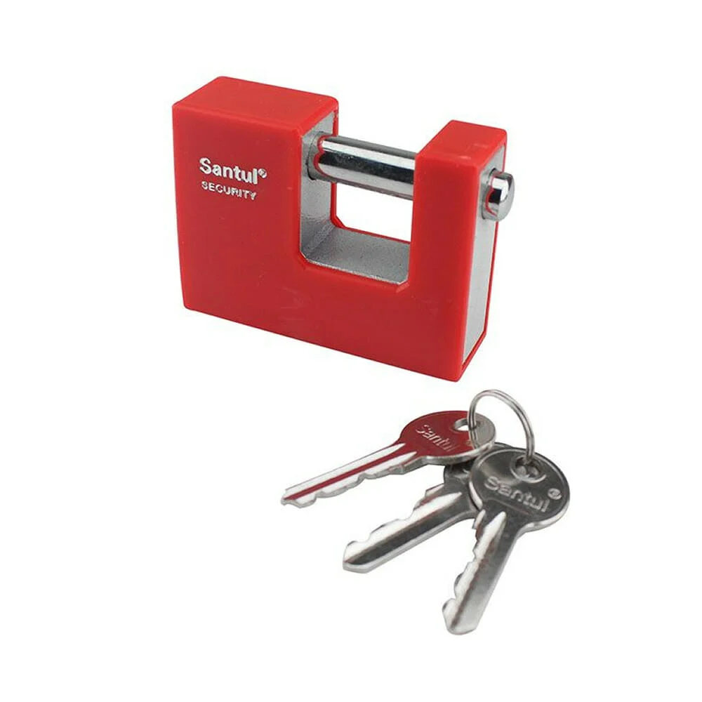 Candado antipalanca santul de 80mm con juego de 3 llaves / 0622